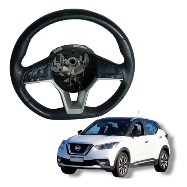 Volante Direção Comando Nissan Kicks 2016 A 2021