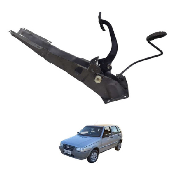 Pedaleira Acelerador Freio Fiat Uno Mille Way 2003 2012