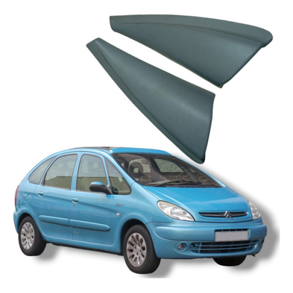 Par Acabamento Interno Retrovisor Citroën Xsara Picasso 2004