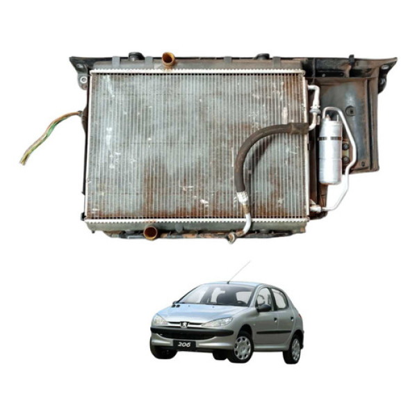 Kit Radiador Condensador Peugeot 206 1.4 8v 2008