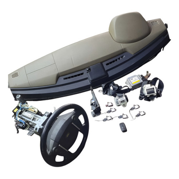 Kit Painel Tabiler Land Rover Discovery 4 2010 Marrom Com Preto