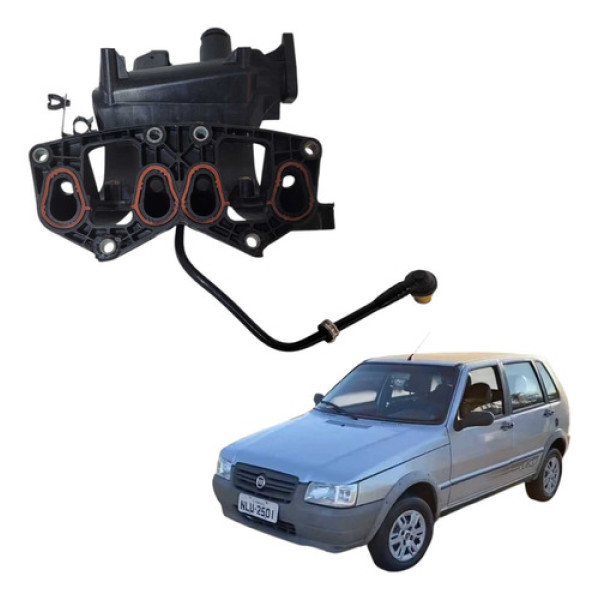 Coletor Admissao Uno Palio Siena Fiorino 1.0 8v 012 55204581