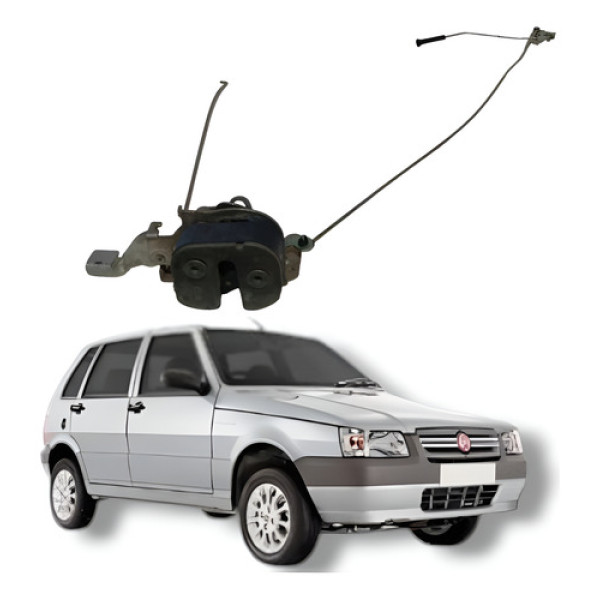 Fechadura Porta Traseira Direita Fiat Uno Mille Fire 2008
