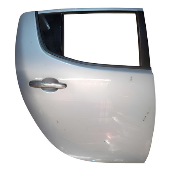 Porta Traseira Lado Direito Mitsubishi L200 Triton 2012 Traseira Direito Cinza