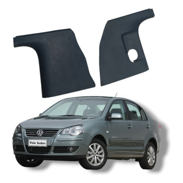 Par Soleira Dianteira Esquerda Vw Polo Comfortline 2008 2013