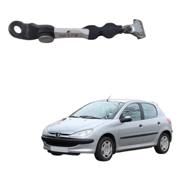 Limitador Porta Dianteira Esquerda Peugeot 206 2001 2008