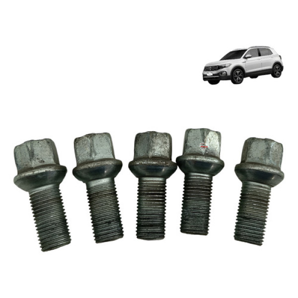 Jogo Parafuso Roda Volkswagen T-cross Highline 2023