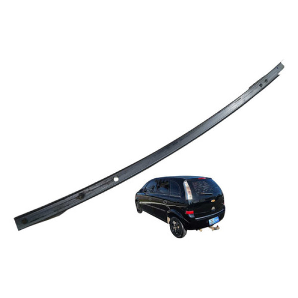 Guia Vidro Porta Traseira Esquerda Gm Meriva 2003 2011 Preto