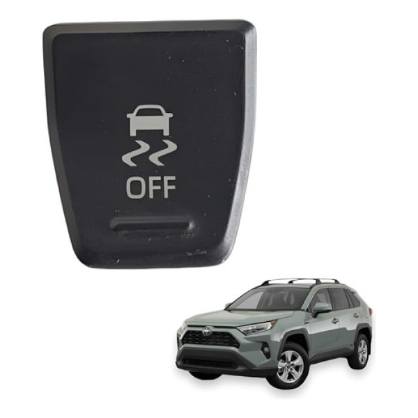 Botão Off Estabilidade Toyota Rav4 2.5 Hybrid 2020 Preto