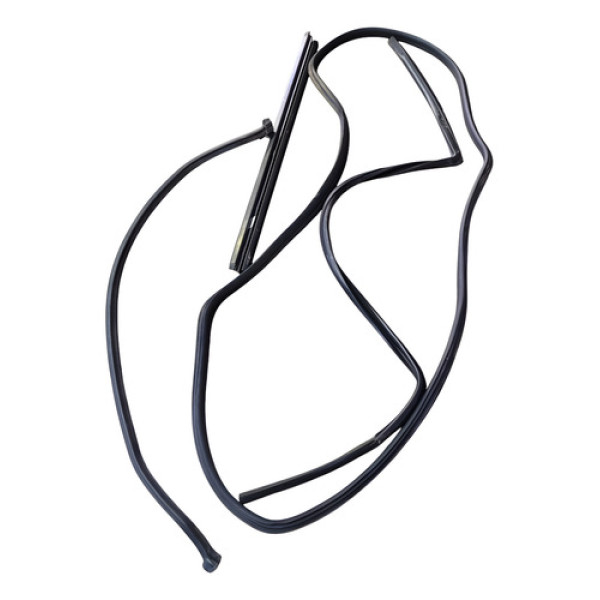 Kit Borracha Pestana Diant Esquerda Fiat Strada Working 2014 Preto