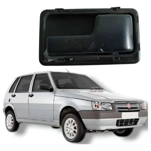 Maçaneta Interna Traseira Direita Fiat Uno Mille 2008 Traseira