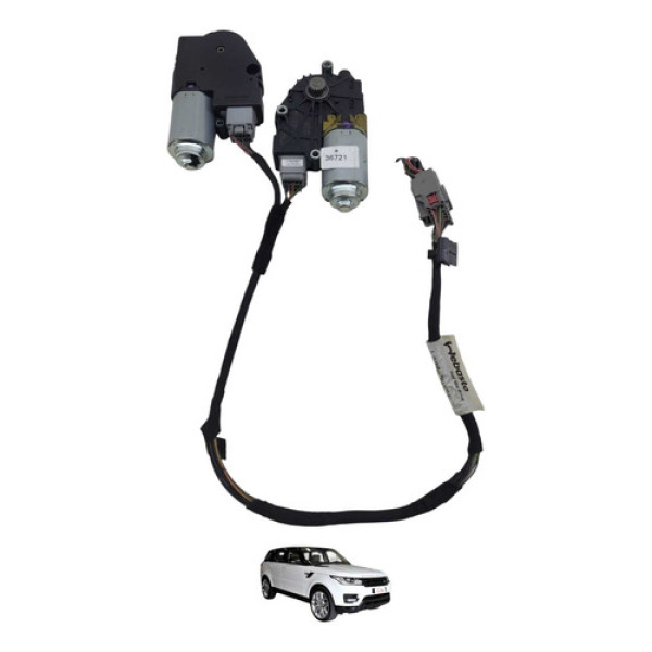 Par Motor Teto Solar  Range Rover Sport 2014 Cpla53505bd 