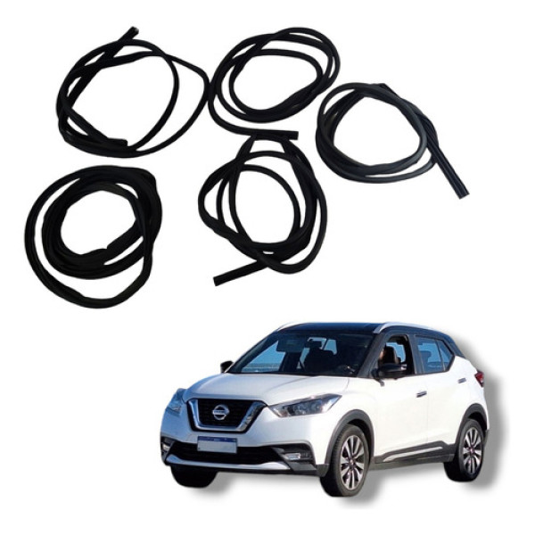 Jogo Borracha Guarnição Nissan Kicks 2016 A 2020