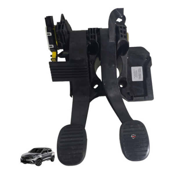 Pedaleira Pedal Embreagem Freio Fiat Argo 1.0 2019