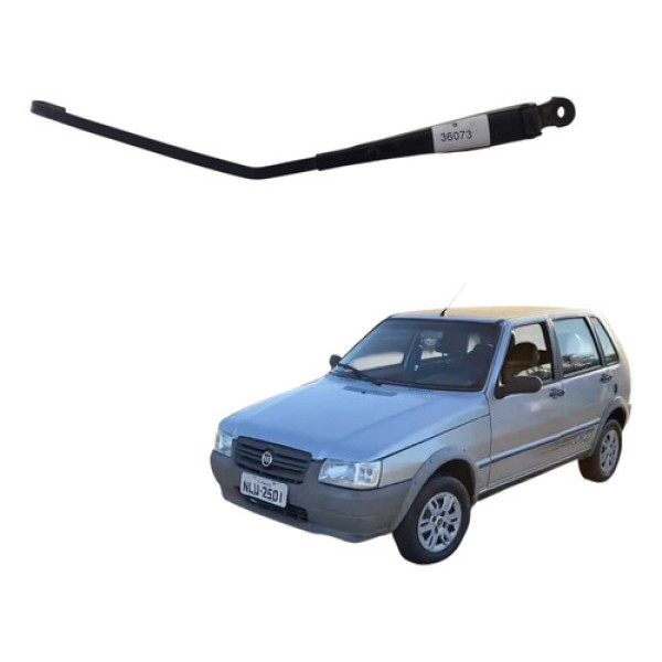 Braço Limpador Vidro Traseiro Fiat Uno Mille Way 2012 Esquerdo