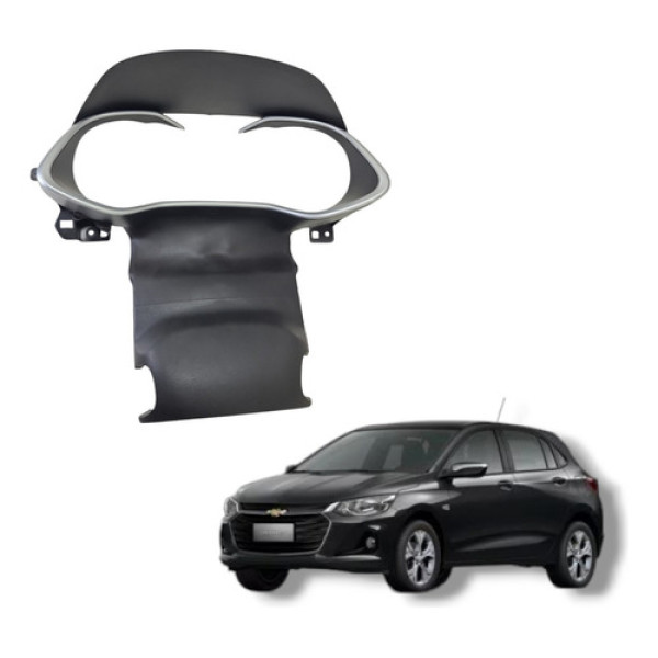Moldura Painel Instrumentos Chevrolet Onix Turbo 2020 2023