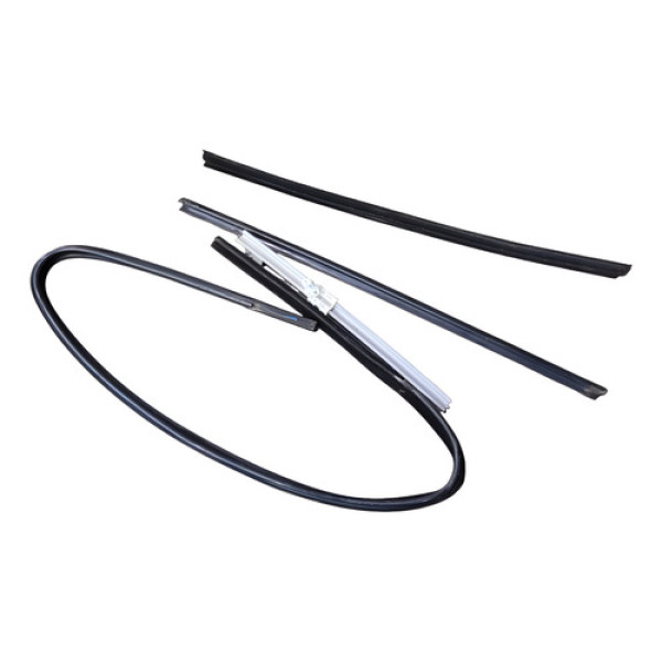  Borracha E Pestana Porta Diant Le Gm Corsa Hatch Maxx 2005 Preto