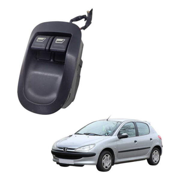 Botao Vidro Eletrico Dianteiro Peugeot 206 207 2008 11531