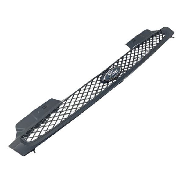 Grade Parachoque Dianteiro Ford Fiesta Sedan 2006 2s658200 Preto Fosco