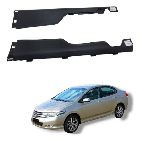 Par Soleira Dianteira Honda City 2009 A 2014