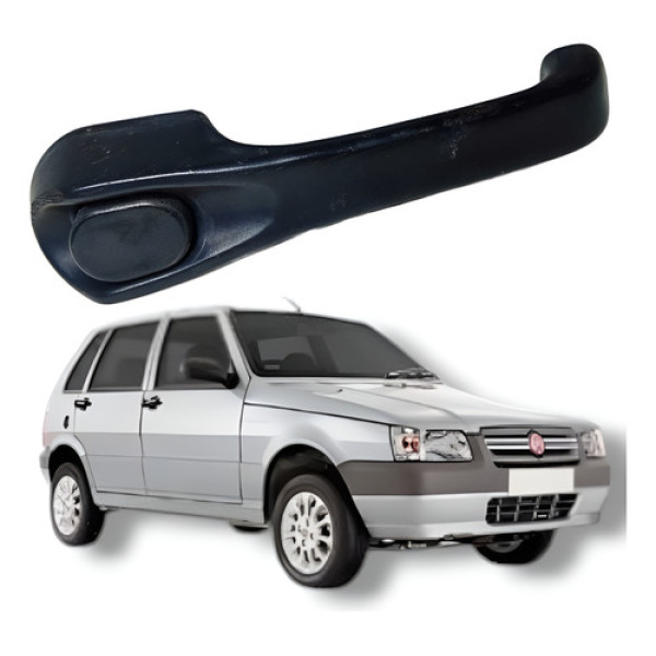 Maçaneta Externa Traseira Esquerda Fiat Uno Mille 2008 Traseira