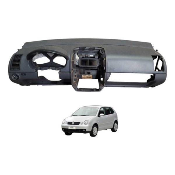 Capa Painel Tabelier Volkswagen Polo 2006 6q1857001 Preto