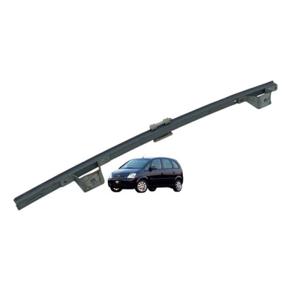 Guia Vidro Porta Dianteira Esquerda Gm Meriva 2011 13205897 Preto