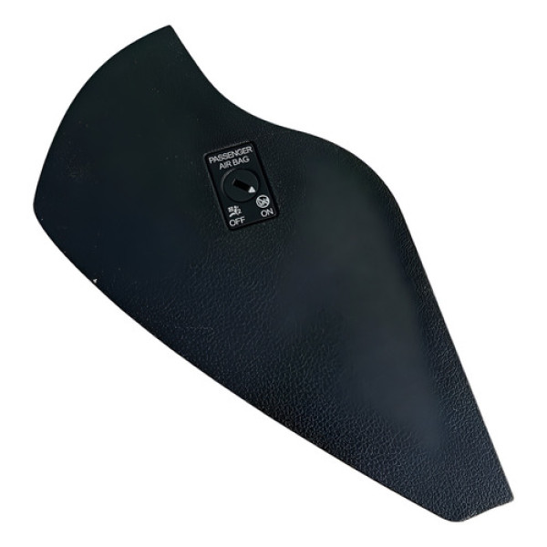 Acabamento Painel Direito Volkswagen Golf 2015 2019 Preto Listras