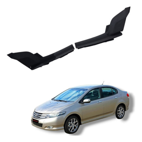 Par Acabamentos Churrasqueira Honda City 2009 A 2013