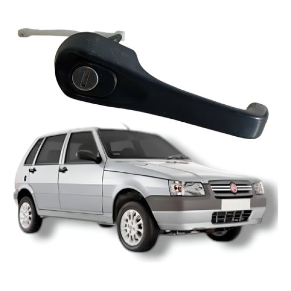 Maçaneta Externa Dianteira Direita Fiat Uno Mille 2008 Dianteira