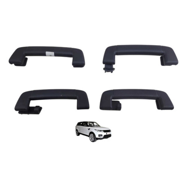 Jogo Alça Teto Land Rover Range Rover Sport 2014 519c94 Branco