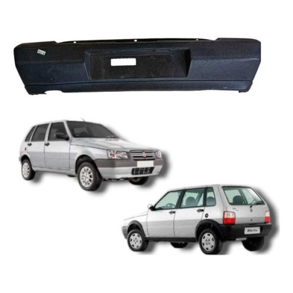 Parachoque Traseiro Fiat Uno Mille Fire Flex 2008