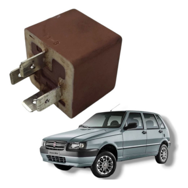 Rele Auxiliar Fiat Uno Mille 12v 1.0 2013