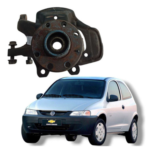 Montante Manga Eixo Dianteiro Esquerdo Chevrolet Celta 2000