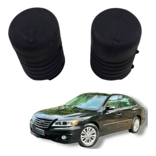 Par Batente Tampa Traseira Hyundai Azera 2009 A 2011