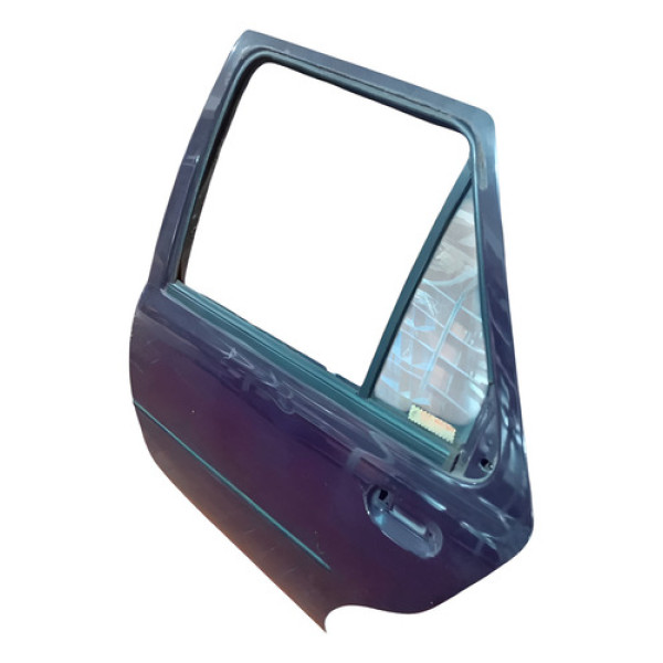 Porta Traseira Le Ford Fiesta 1.0 1988 Traseira Esquerda Roxo