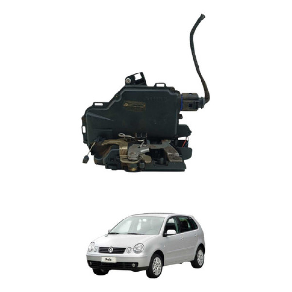Fechadura Eletrica Porta Traseira Le Vw Polo 2006 6q4839085