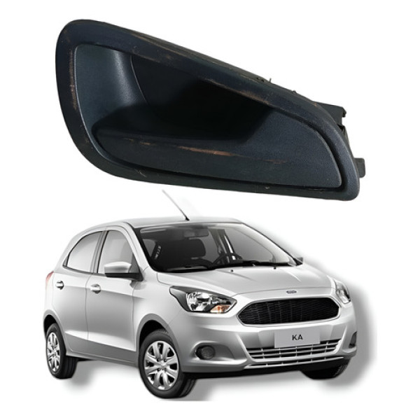 Maçaneta Interna Porta Traseira Esquerda Ford Ka 2017 Traseira