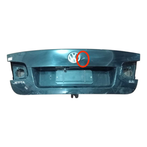 Tampa Traseira Vw Jetta 2007 2008 Preto