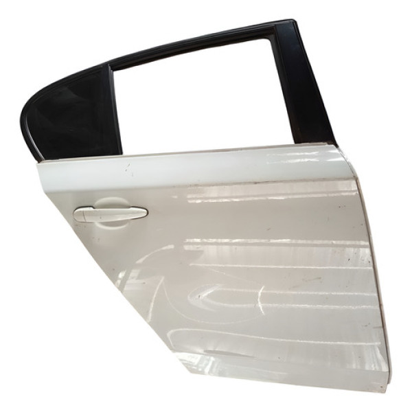 Porta Traseira Lado Direito Bmw 318 2009 Traseira Direto Branca
