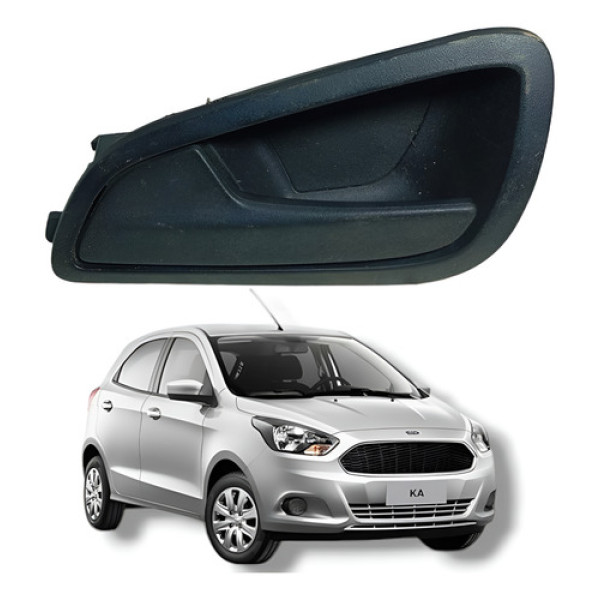 Maçaneta Interna Traseira Direita Ford Ka 2017 Traseira