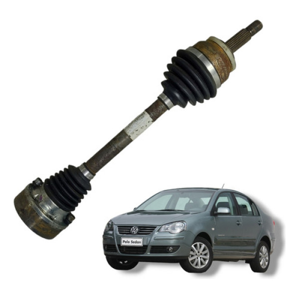 Semi Eixo Esquerdo Volkswagen Polo Comfortline 2008 2013