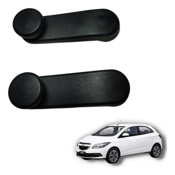 Par Manivela Vidro Traseiro Gm Onix Prisma 2019 A 2019