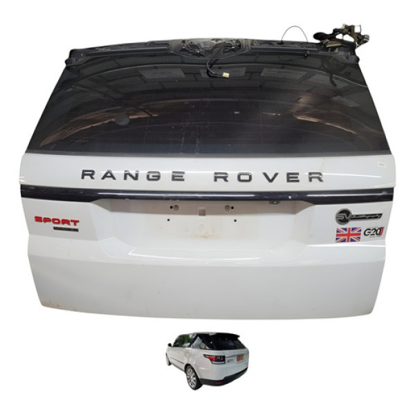 Tampa Traseira Range Rover Sport 2014 Branco