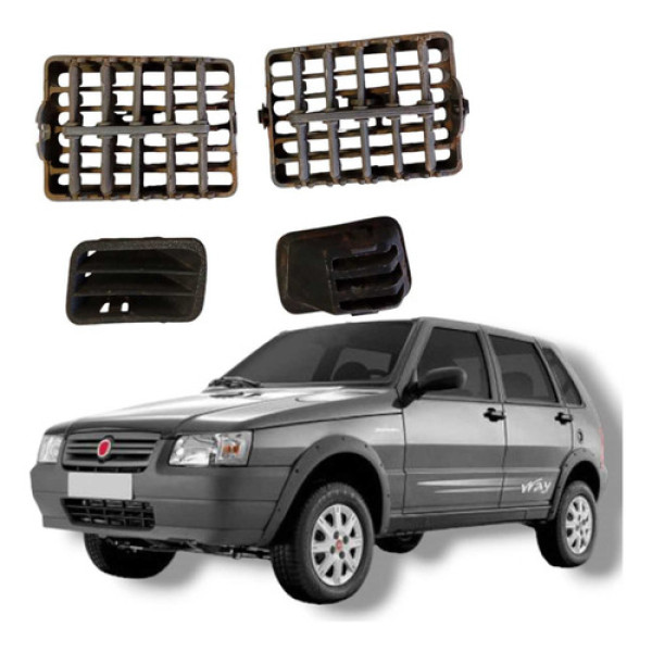 Kit Difusor Painel Fiat Uno Mille 1.0 Fire 2012