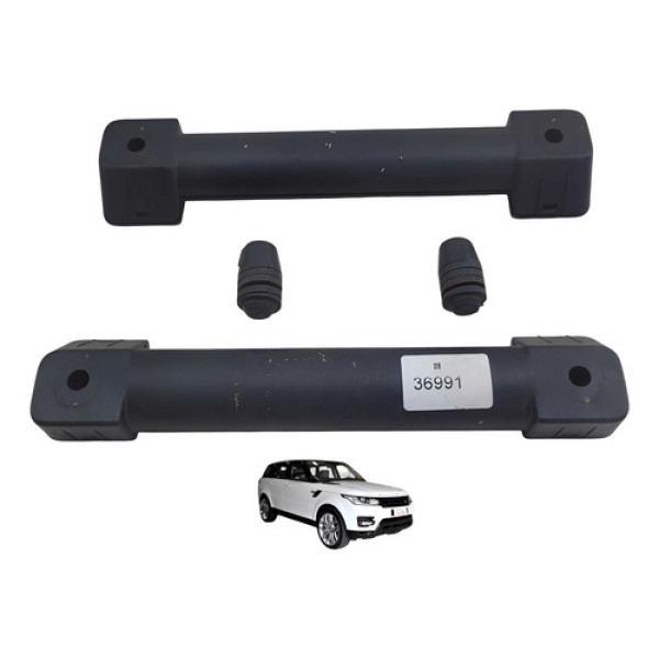 Par Puxador Interno Porta Malas Range Rover Sport 2014 Branco