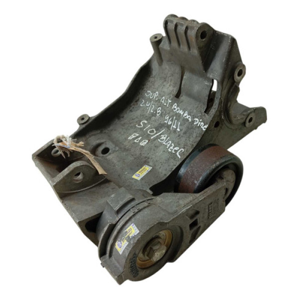 Suporte Alternador Bomba Direção Gm S10 Blazer 1996 2011 