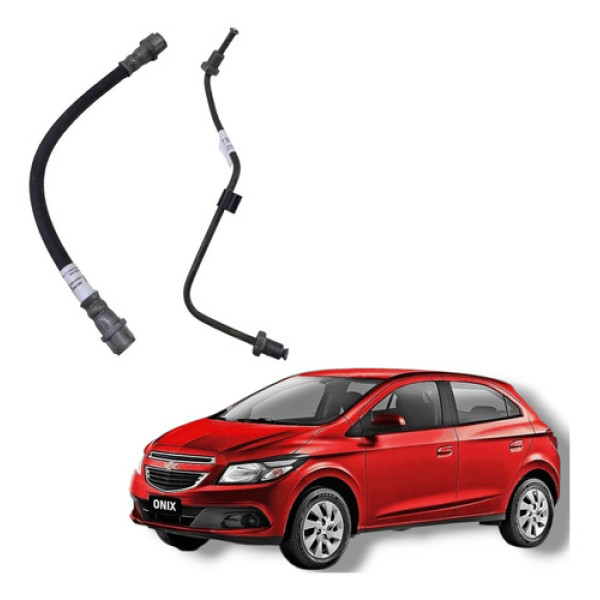 Flexível Cano Freio Traseiro Direito Gm Onix Prisma 2013 20