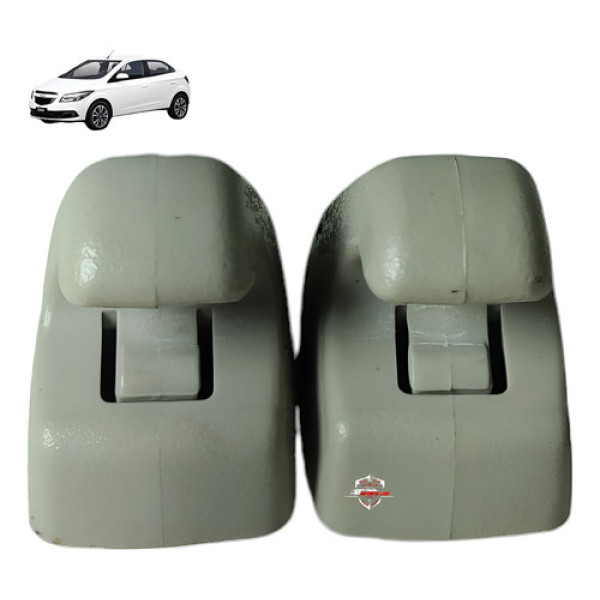 Par Suporte Quebra Sol Chevrolet Onix 2014