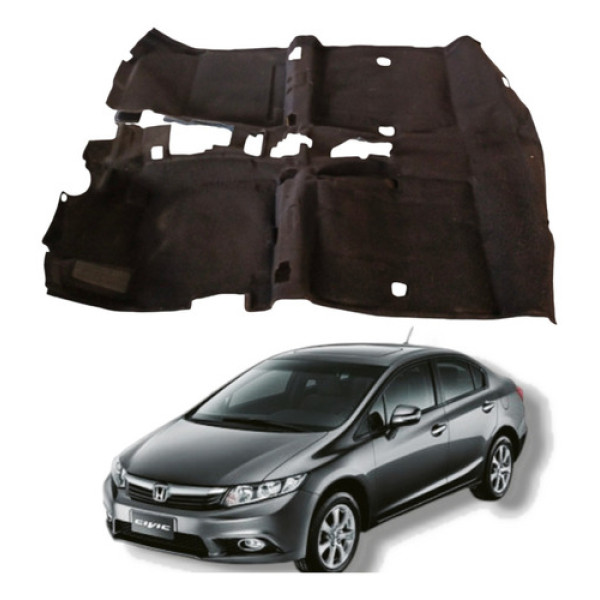 Forro Assoalho Honda Civic Lxs 2012 2016